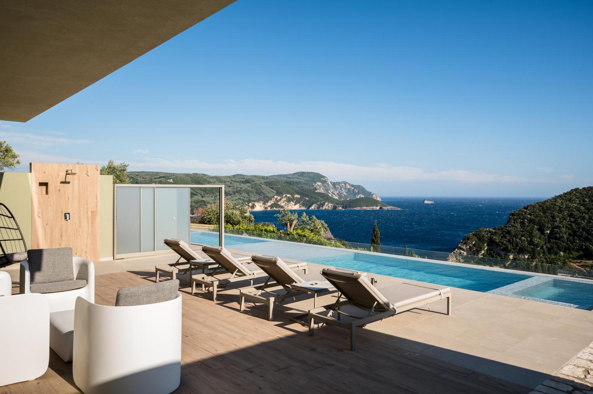 Paleo Villas Lákones Exterior foto